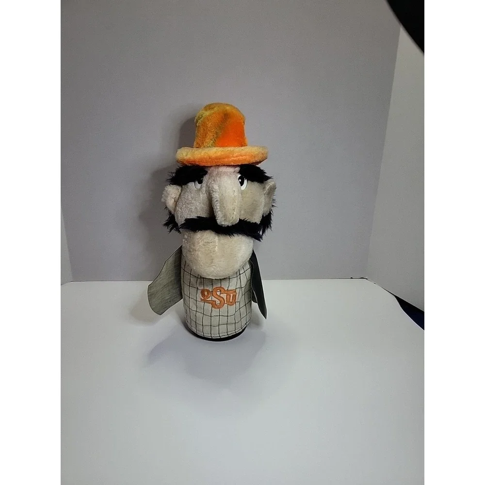 VINTAGE OKLAHOMA STATE COWBOY GOLF HEADCOVER - OSU Mascot‎ Pistol Pete